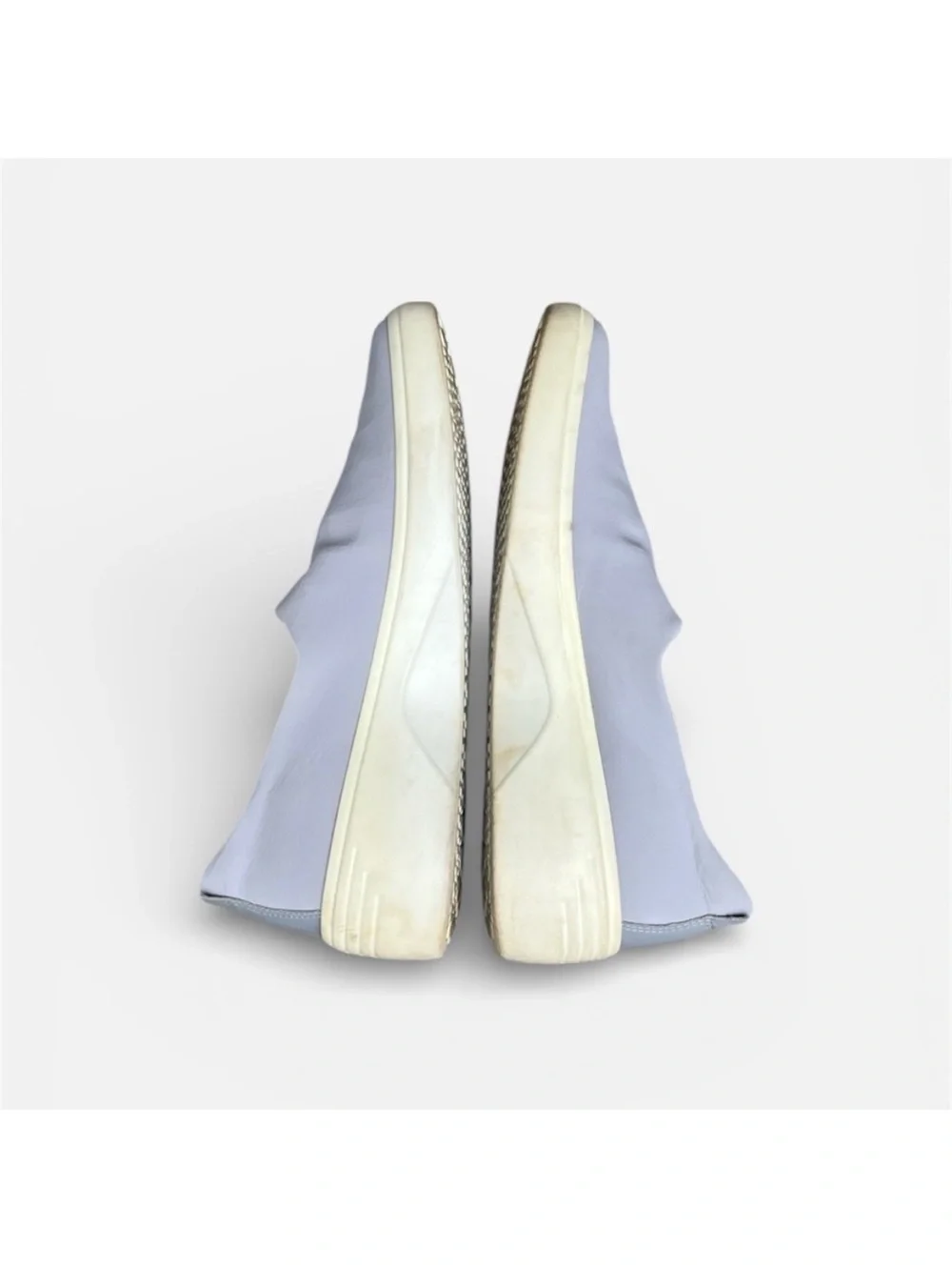 ECCO Soft 7 Wedge Slip-on Sneaker Silver Gray Women’s EU Sz 41; US 10-10.5